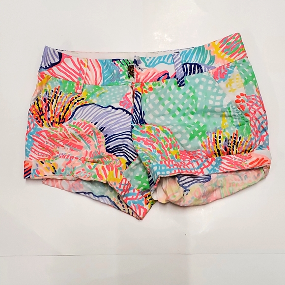 Lilly Pulitzer 19277 Callahan Short Roar of the Seas Multi. Size 00 - Picture 2 of 13
